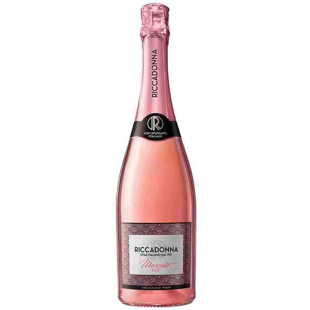 Espumante RICCADONNA Moscato RosÃ© Botella 750ml