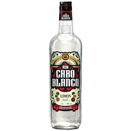 Ron CABO BLANCO LimÃ³n Botella 1L