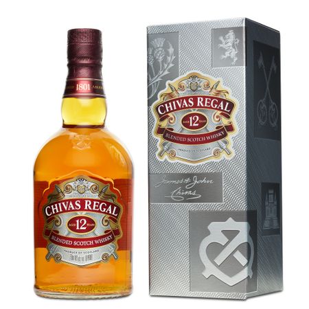 Whisky CHIVAS REGAL 12 AÃ±os Botella 750ml