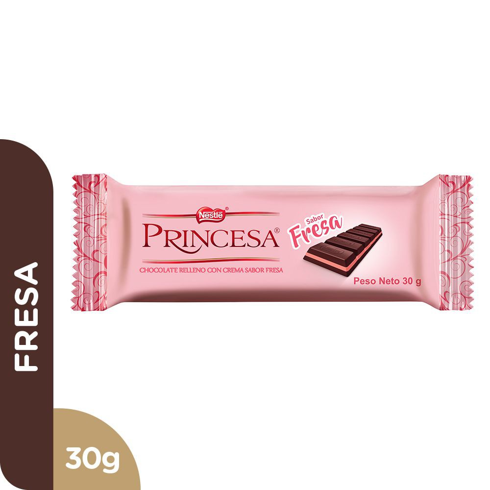 Chocolate Princesa Fresa 30g