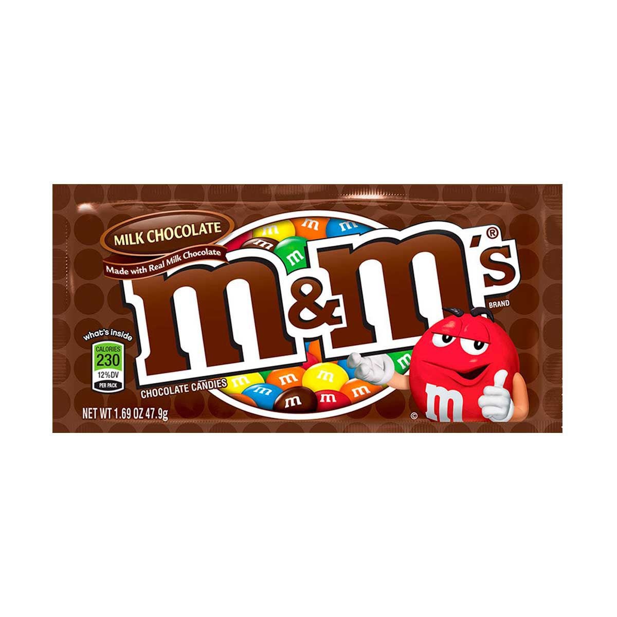 Chocolates M&M Plain Contenido 42,9g