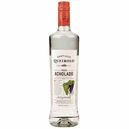 Pisco SANTIAGO QUEIROLO Acholado Botella 750ml