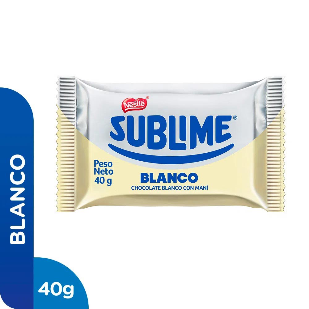 Sublime Sonrisa Blanco 40G