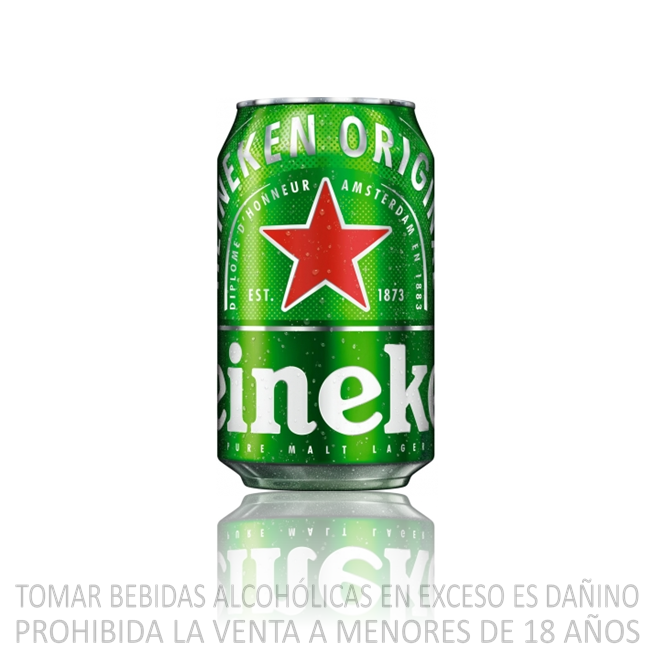 Cerveza Heineken Lata 330 ml UN