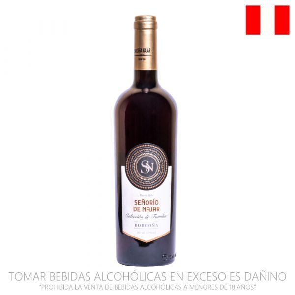 NAJAR VINO BORGOÃ‘A SN. COLECC. DE FAM. X 750 ML