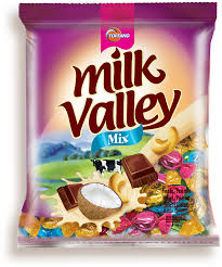 Caramelos milk valley Mix  50g