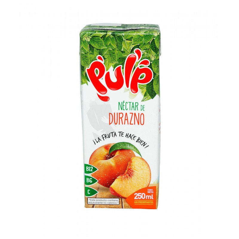 Bebida de Durazno Pulp Caja 315 ml